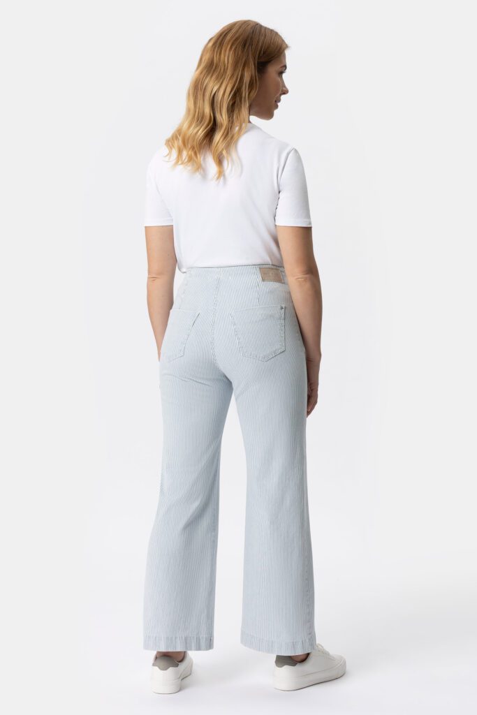 spodnie w paski tył